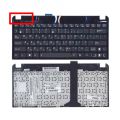 Клавиатура для Asus Eee PC 1011, 1011B (04GOA292KRU00-1, черная, с панелью)