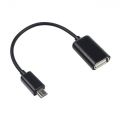 Micro USB в OTG черного цвета для Raspberry pi Zero