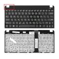 Клавиатура для Asus Eee PC 1011, 1011B (04GOA292KRU00-1, черная, с панелью)