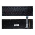 Клавиатура для Asus ROG GL752VW GL752VW GL552 GL552JX GL552VW GL552VX, PWR NSK-UPSBU 0R SX153962A, черная, с подсветкой