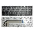 Клавиатура для HP ProBook 4540S, 4545S, 4740S, 4540, 4740 (676504-251, MP-10M13SU-4423, 701485-251, 701548-251), серая рамка