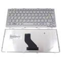 Клавиатура для Toshiba NB200, NB505 Silver (NSK-TJ00R, PK130811A11)