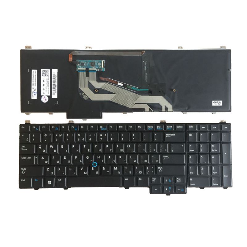 Клавиатура для Dell Latitude E5540, 15-5000 (NSK-LE1BC, PK130WR1A06, NSK-LEBUC, Клавиатура 0VDVG1, PK130WR1B35, 035HY9)