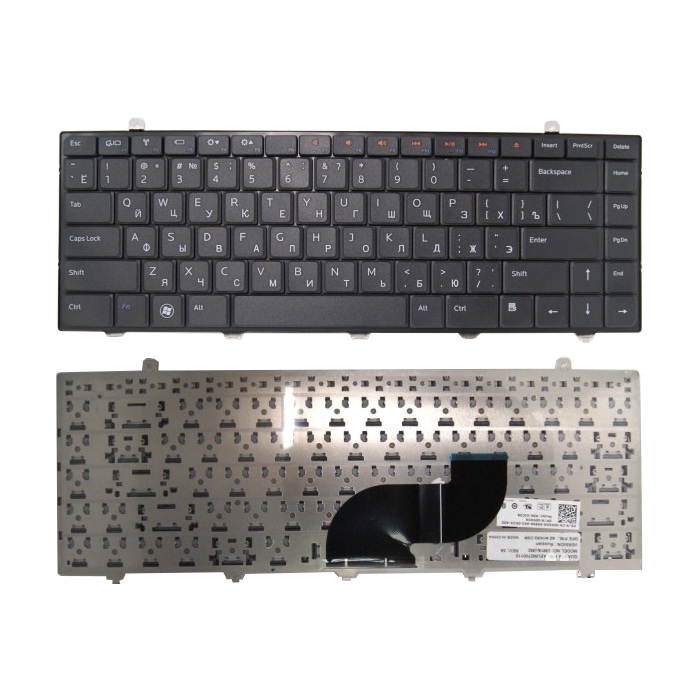 Клавиатура для Dell Inspiron 1457, 1470, 1570 (9Z.N1K82.C0R, 009XD6)