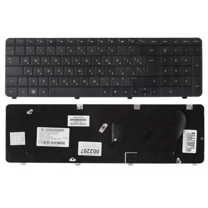 Клавиатура для HP Pavilion G72, CQ72 (615850-251, MP-09J93SU-886)