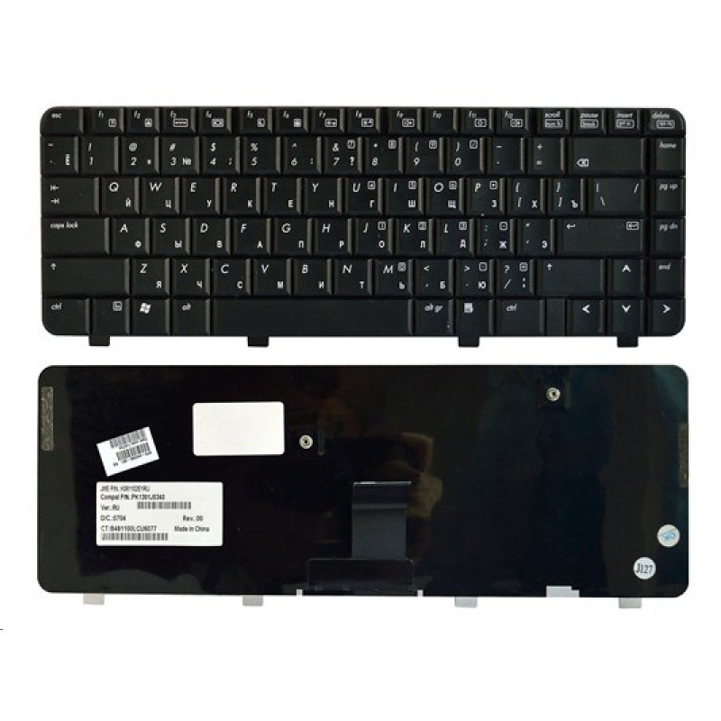 Клавиатура для HP Compaq 510, 520, 530 (PK1301J0340, K061102E1RU)