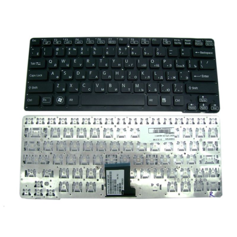 Клавиатура для Sony Vaio PCG-61711V (9Z.N6BBF.A0R, 148953821, черная)