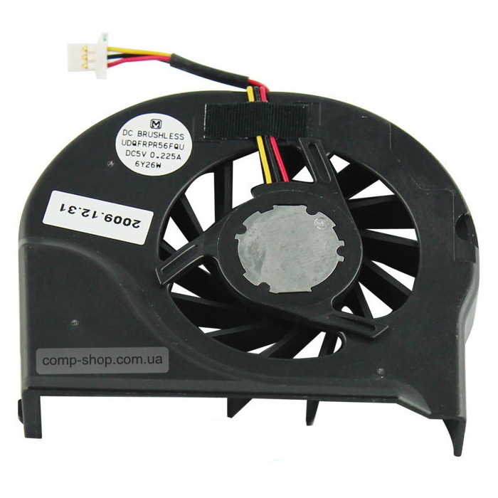 Вентилятор для Sony Vaio VGN-AX, VGN-BX (UDQFRPR56FQU, 3 pin)