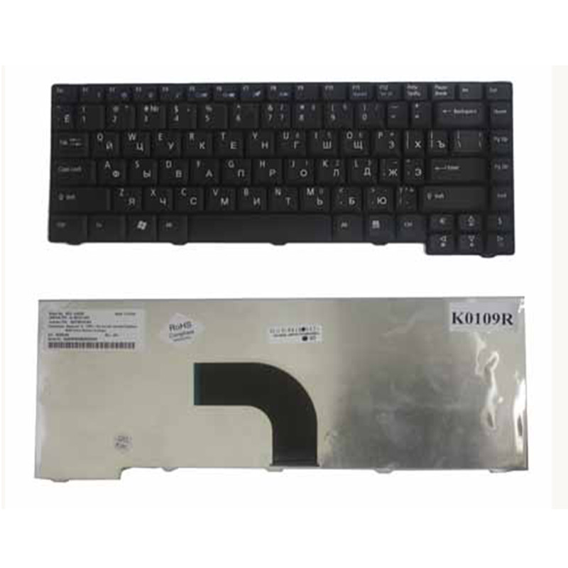 Клавиатура для Acer Travelmate 6292, 6291, Aspire 2920, 2930 (AEZU2700010, 9J.N4282.T2R, черная)