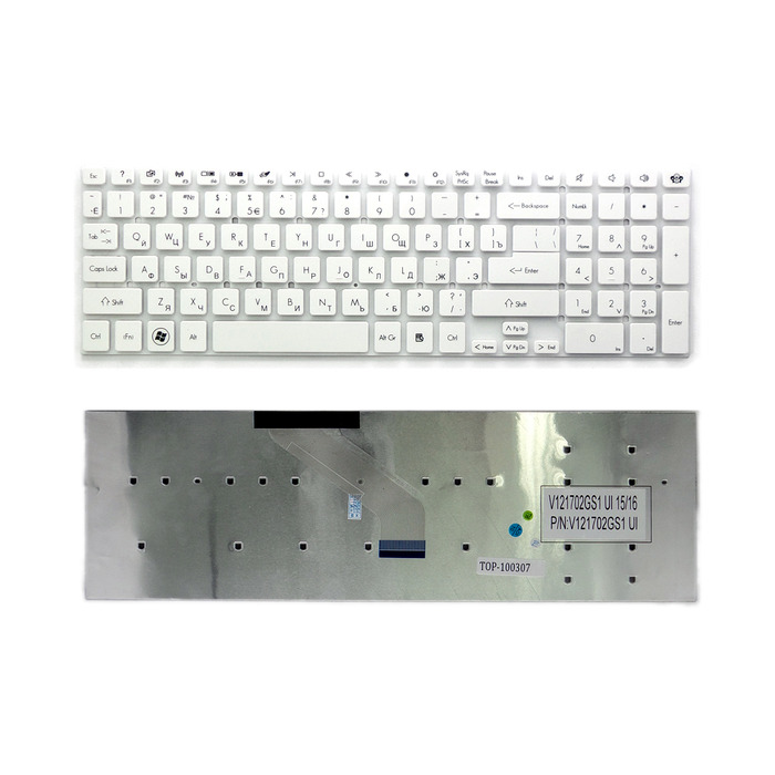 Клавиатура для Acer NV50, Packard Bell EasyNote VG70, TV44HC, TS44-HR (PK130HQ1B00)