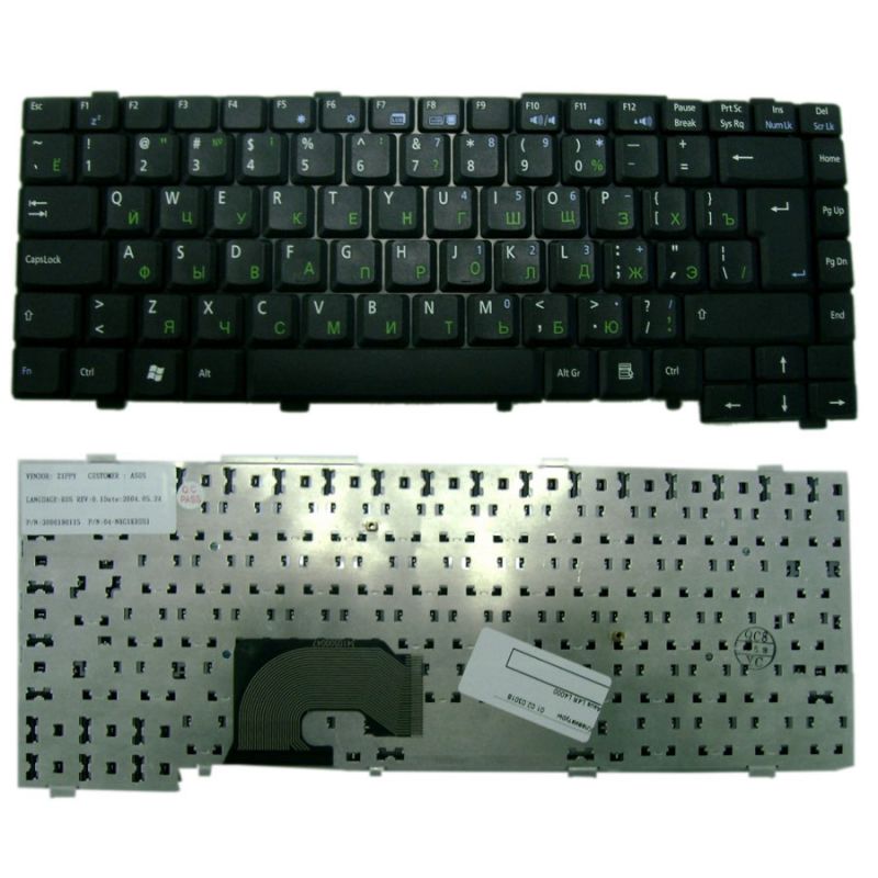 Клавиатура для Asus L4, L4E, L4000L (04-N8G1KRUS1)
