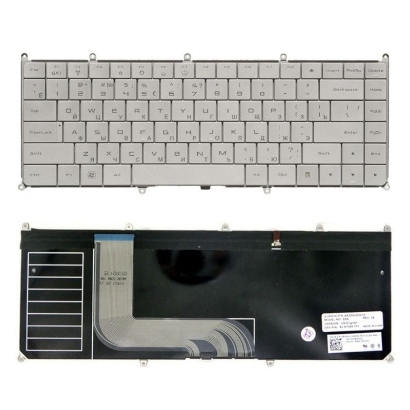 Клавиатура для Dell Inspiron 1564, 13-A101 (9J.N1G82.001, AESS5700020)