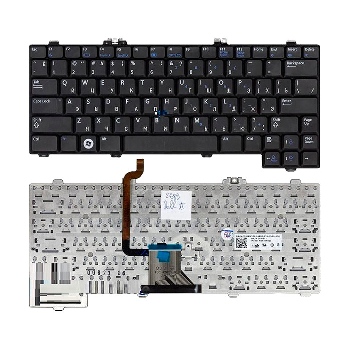 Клавиатура для Dell Latitude XT, XT2 (9J.N9582.00R, NSK-DA00R)