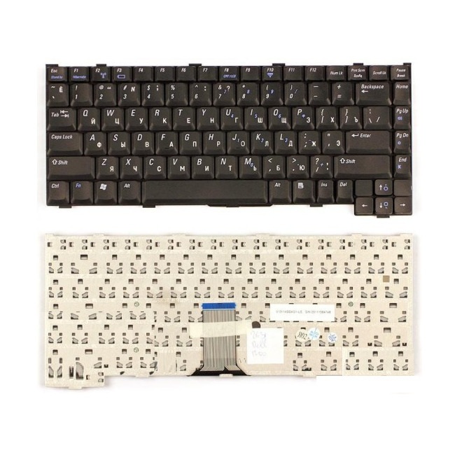 Клавиатура для Dell Latitude 110L, 1200 (9J.N7682.001, NSK-D6001)