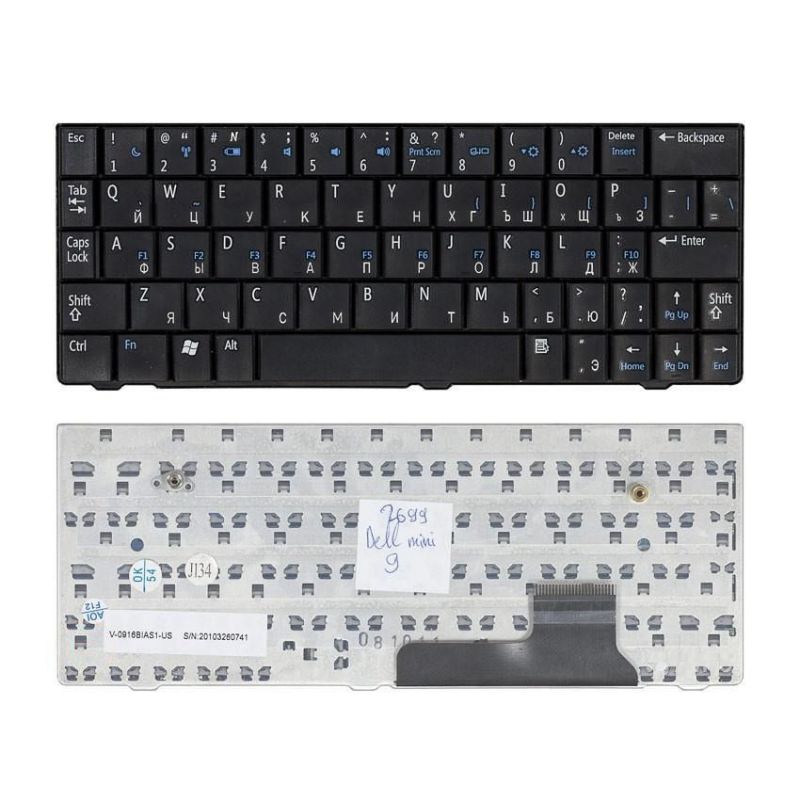 Клавиатура для Dell Mini 9, Inspiron 910 (P719H, 0P719H)