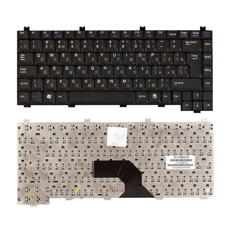 Клавиатура для Fujitsu Amilo Pro V2010, L7300 (K011405B2, K011405A3)