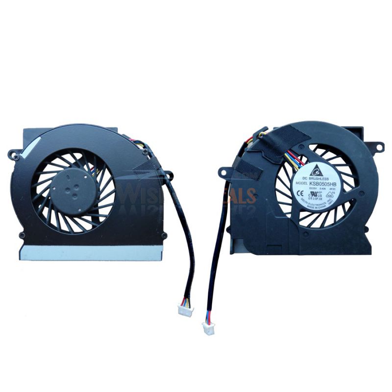 Вентилятор для HP 2540P, 2540 (KSB0505HB-9F2C, 4 pin)