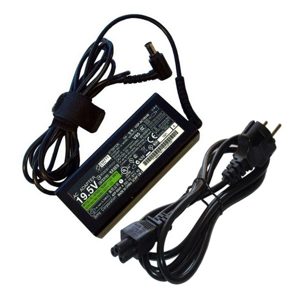 Зарядка для Sony Fit (VGP-AC19V32, VGP-AC19V40, VGP-AC19V47, VGP-AC19V39), 19.5В, 2.0А