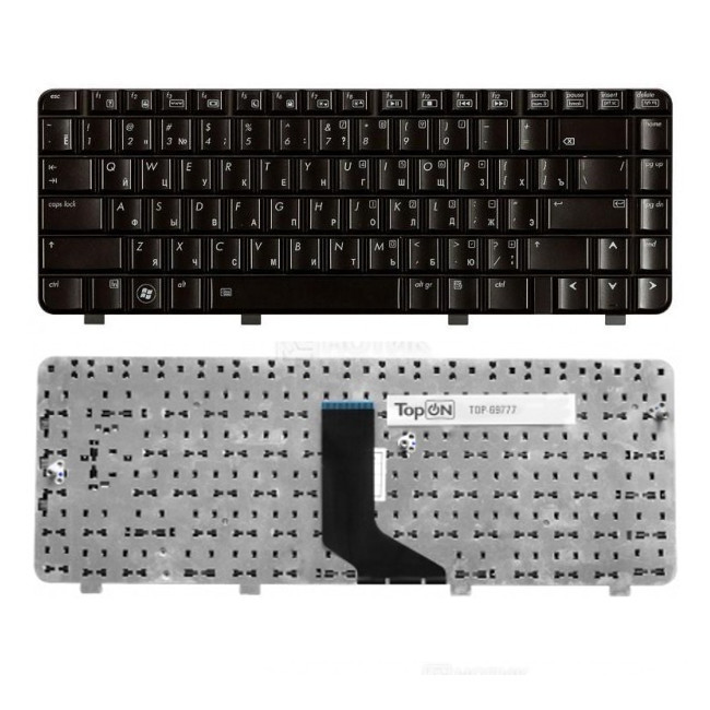Клавиатура для HP Pavilion dv3-2000, dv3-2110er (9J.N0E82.L0R, PK1306T2C06, с подсветкой)