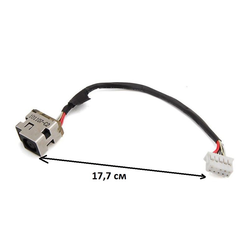 Разъем питания для HP Pavilion DV6-3000, DV7-4000. Тип 2