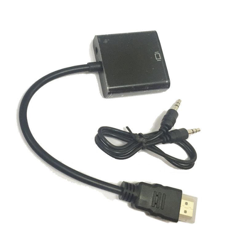 Конвертер HDMI VGA Audio, вид сбоку