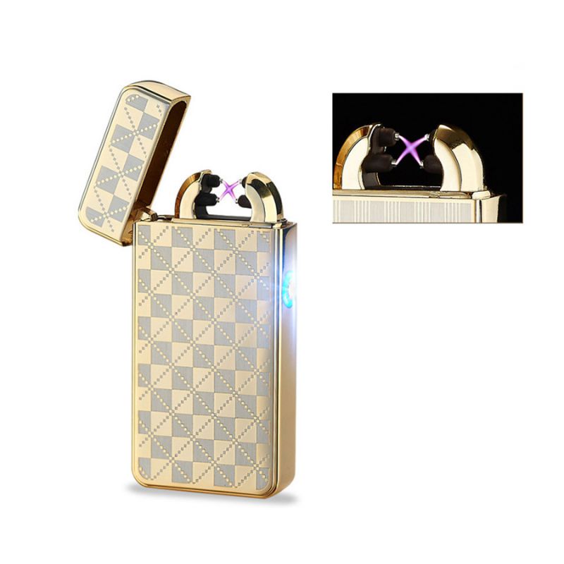 USB зажигалка-сувенир Lous Vuitton с двойной дугой