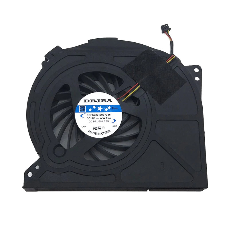 Вентилятор для Dell XPS 17, L701X (GB0508PHV1-A B4488.13.V1.F.GN, DFS661605FQ0T F98M, CPU, 3 pin)