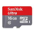 Карта памяти Micro SD Card 16Gb, Sandisk, 98 Мбит/сек, класс C10