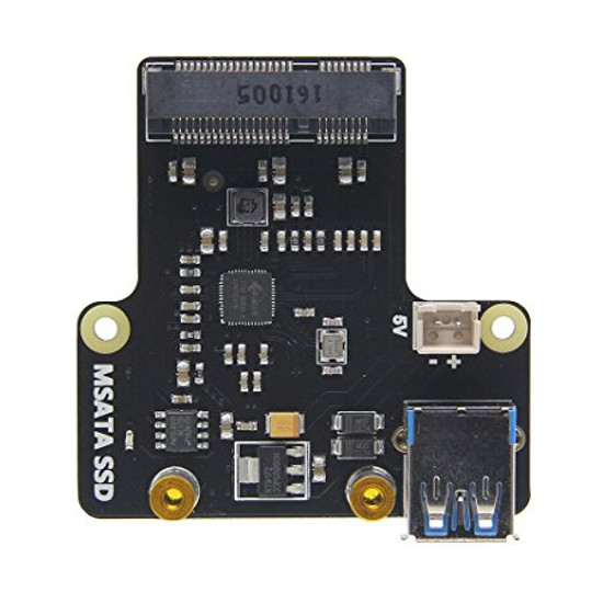 Raspberry PI X850, вид спереди
