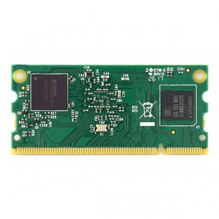 Raspberry PI Compute Module 3, вид сзади