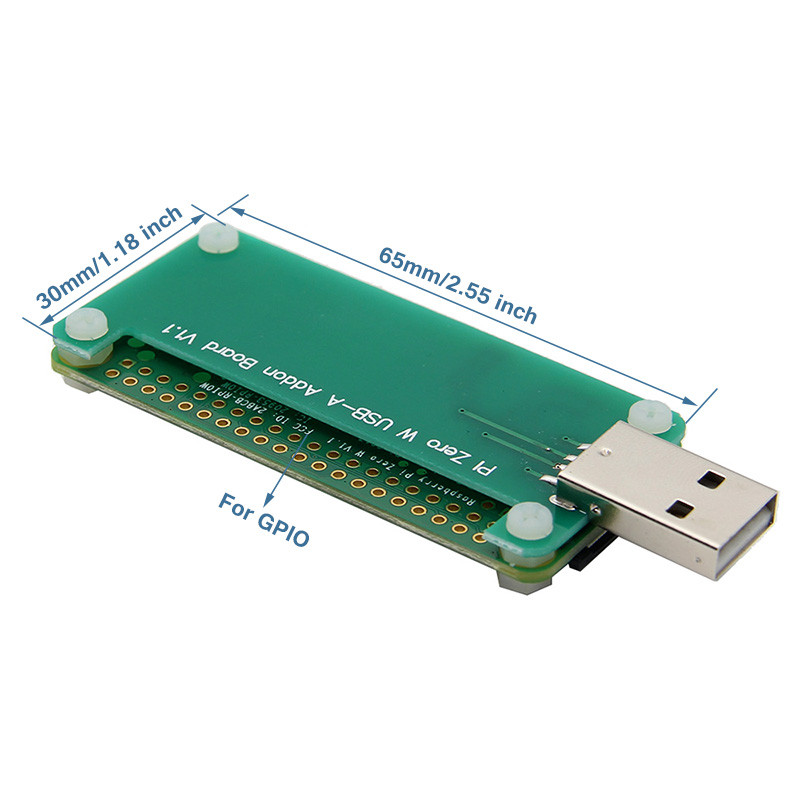 PI Zero W USB-A Addon Board V1.1, отдельно