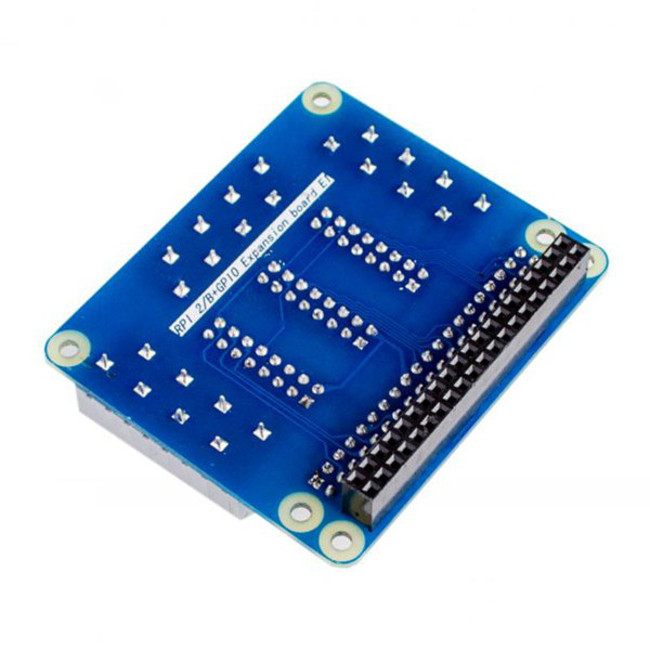 Плата расширения Raspberry PI, вид снизу