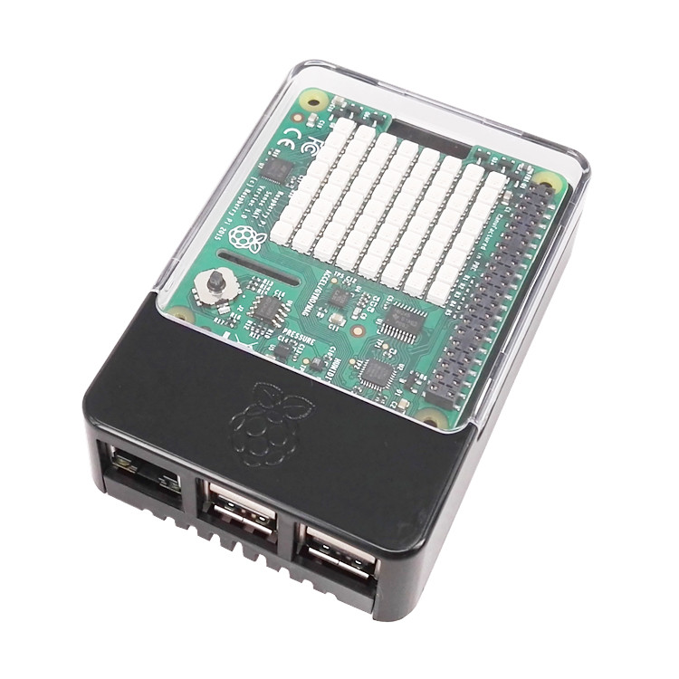 Корпус Raspberry Sense Hat, вид сверху