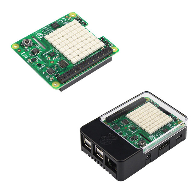 Корпус Raspberry Sense Hat, общий вид