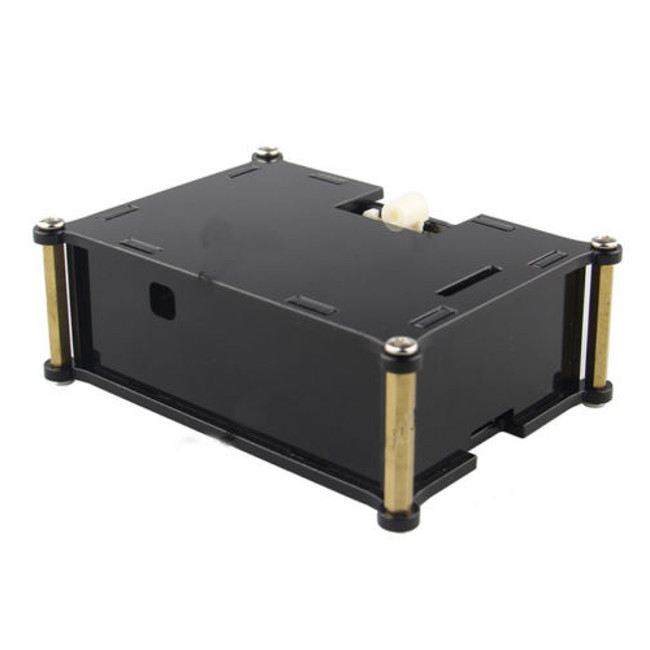 Корпус DAC PiFI Raspberry, вид сзади