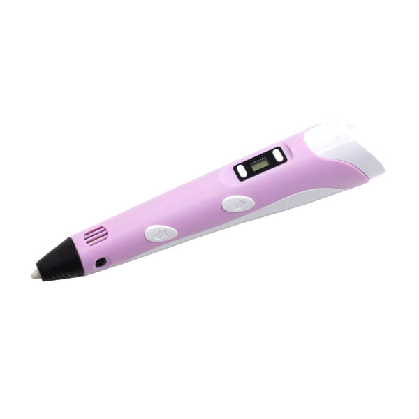 3Д ручка, 3D pen, RP100B, 3DPEN-2, розовая