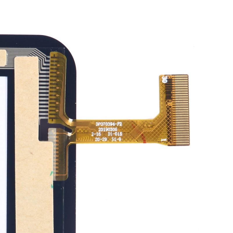 Тачскрин планшета Dexp Ursus S270 3G, шлейф, вид сзади