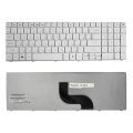 Клавиатура для Packard Bell EasyNote TM86, TX86, NEW90, PEW91 (MP-09B23SU-6981, V104730DS2, SN7105B, белая)