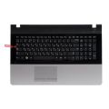 Топкейс с клавиатурой для Samsung NP300E7A, NP300E7Z, NP305E7A, NP305E7Z (BA75-03351C, BA59-03183C), широкий, 17.3"
