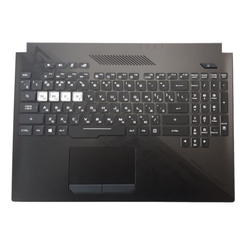 Топкейс с клавиатурой для Asus GL504GM, GL504GV, 90NR00K2-R31RU0, 13N1-57A0311, 13NR00K2AP0121