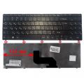 Клавиатура для Packard Bell EasyNote TJ65, MS2288, TJ76, LJ75, LJ67 (MP-07F33SU-4424H, MP-07F33SU-698, черная). Тип 2